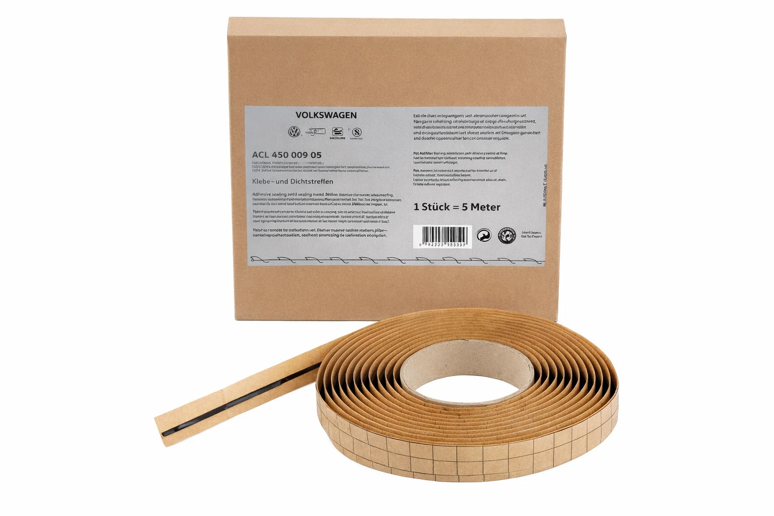 Genuine OEM Butyl Tape for VW Golf, Jetta, Passat, Beetle, Touareg (2000–2023) AKL45000505