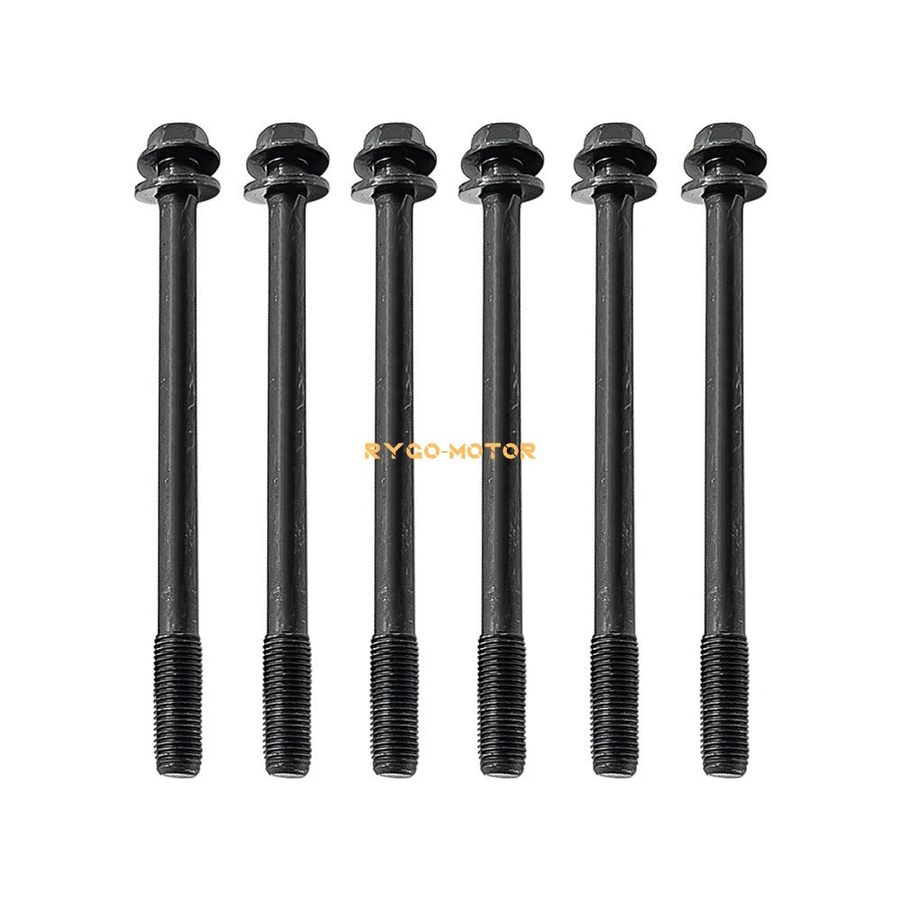 6X Cylinder Head Bolts Studs for Polaris Ranger 570 900 1000 Crew (2013–2022)