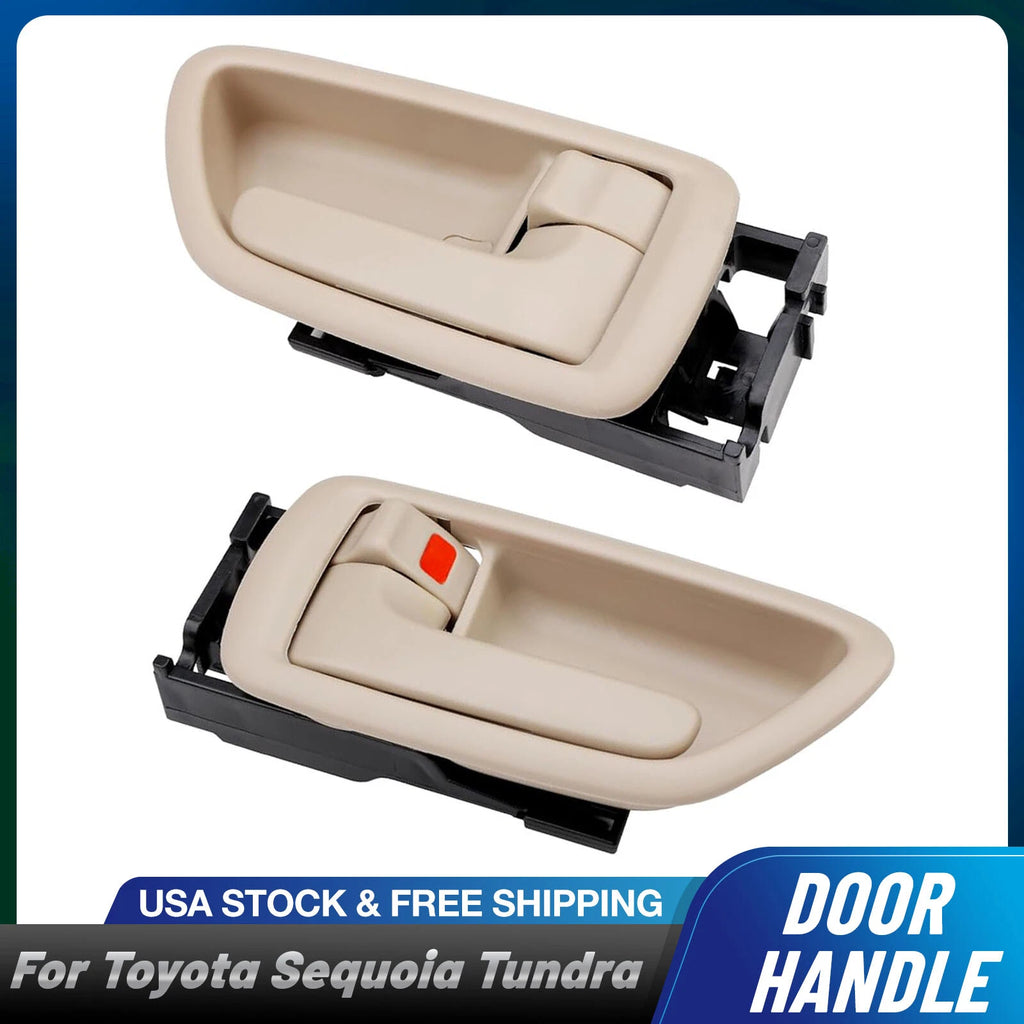 Set of 2 Interior Door Handles for Toyota Sequoia (2001–2007)