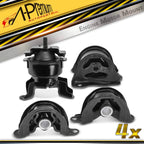 Set of 4 Engine Motor Mounts for Honda Civic (1996–2000) Acura EL (1997–2000)