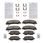 Ceramic Brake Pads Kit for Chevrolet Impala Limited (2014–2016)