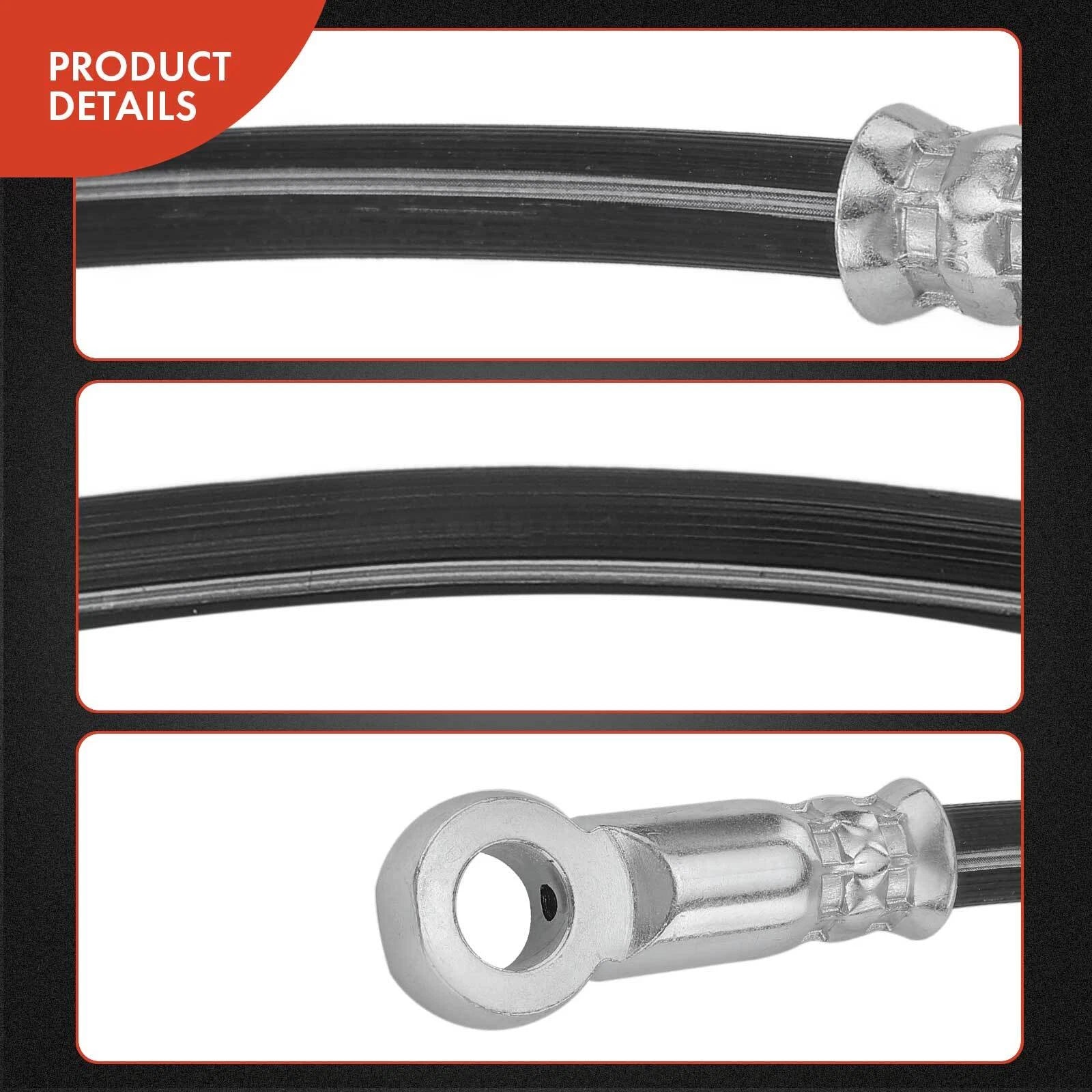 Front Brake Hydraulic Hose for Chrysler Sebring Dodge Jeep Compass (2007–2010)