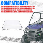 Front Windshield for Polaris Ranger XP 500 800 (2009–2024)