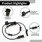 ABS Sensor Front Left/Right for Chrysler 300 (2015-2022)
