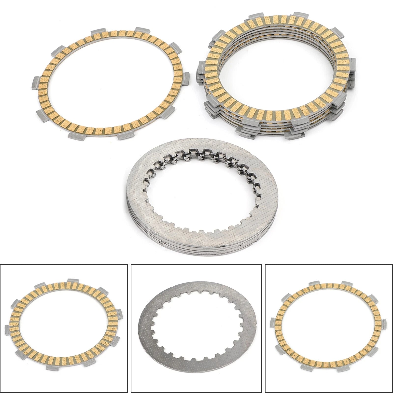 Clutch Kit Steel & Friction Plates for Honda VT 600/C Shadow VLX (1987–2007)