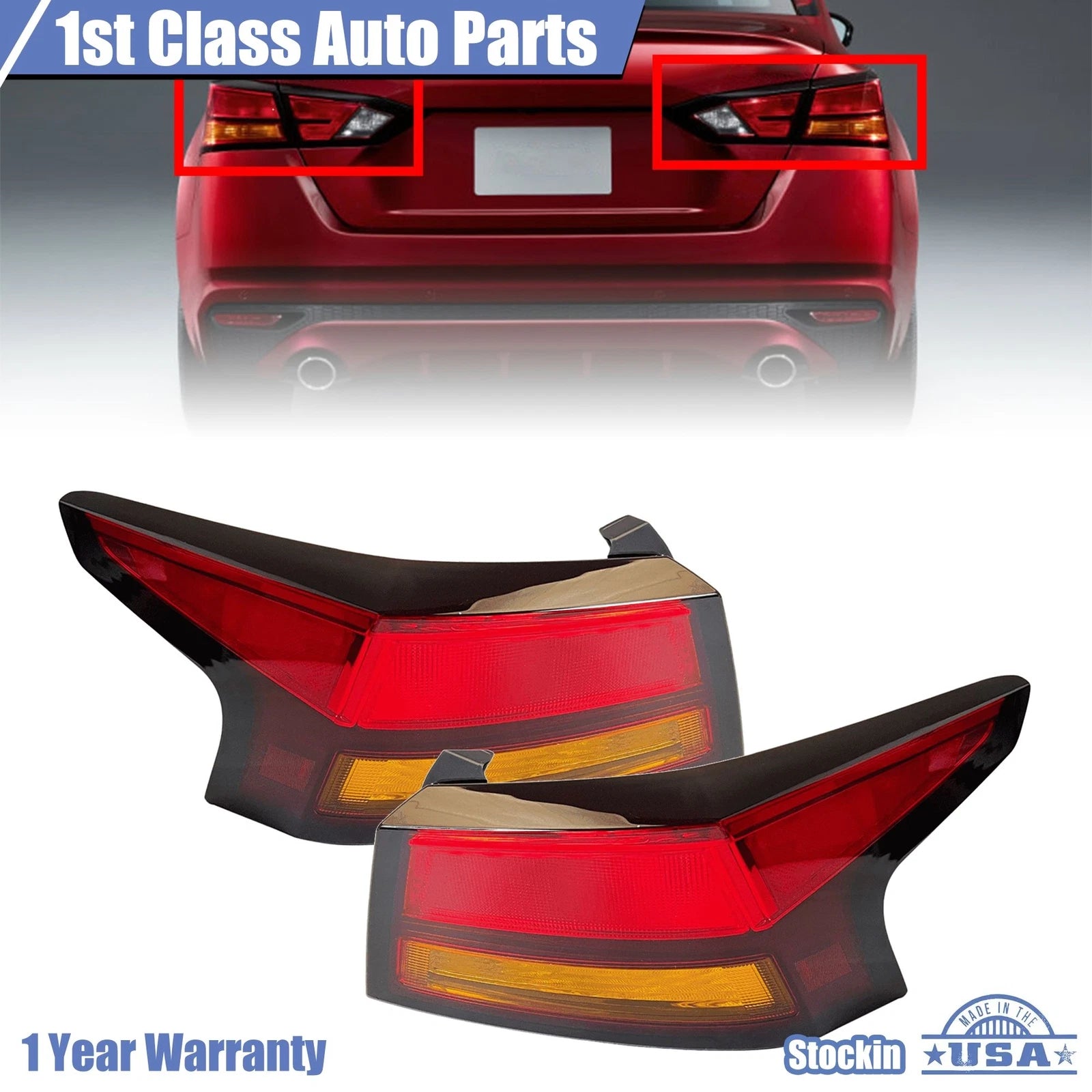 Tail Lights Replacement Set for Nissan Altima (2019–2022) NI2804118