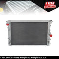 Aluminum Radiator 3 Row for Jeep Wrangler JK (2007–2018)