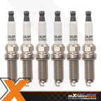 6x Iridium Platinum Spark Plugs for Jaguar F-Pace XE XF (2016–2023)