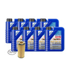 Oil Change Kit for Mercedes SL600 (2002–2008) - 8L Liqui Moly Molygen 5W40, Hengst