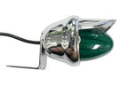 Incandescent Mini Auxiliary Light Green Watermelon Lens with Visor for Universal