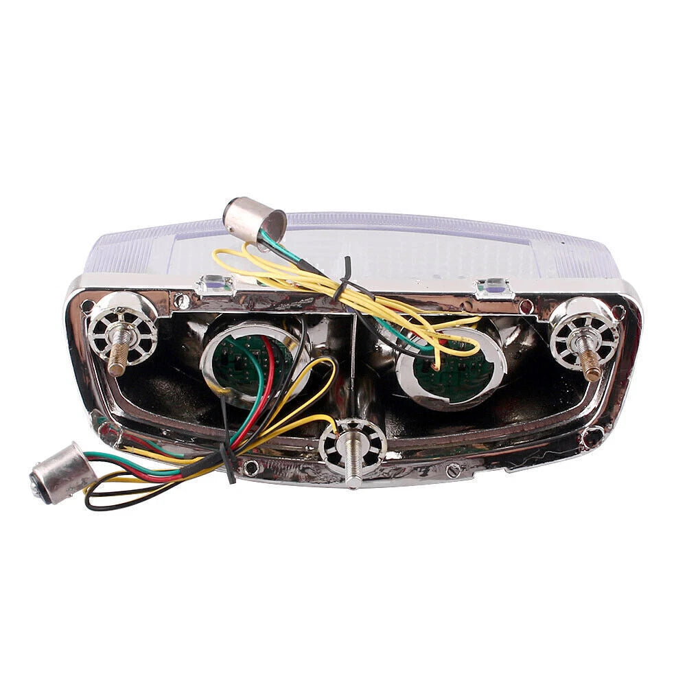 Clear LED Tail Light Turn Signals for Kawasaki Ninja 500 (1994–1996)