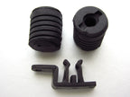 Hood Bonnet Bumper Adjustable Rod Clamp for 89-92 Toyota Corolla AE90 AE92