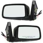 Power Mirror Set for Mitsubishi Lancer (2002–2005) Manual Folding