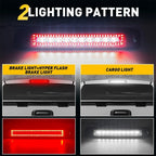 Full LED Red Smoked 3rd Brake Tail Light for Chevy Silverado Sierra (1999–2006)