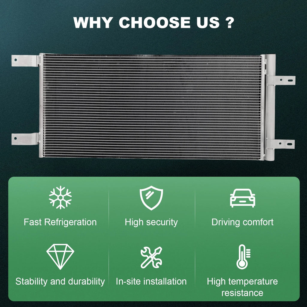 AC Condenser for Ford F-250/F-350/F-450 Super Duty (2011–2016)