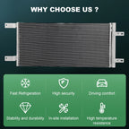 AC Condenser for Ford F-250/F-350/F-450 Super Duty (2011–2016)