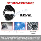 4PCS Door Lock Cover for Tesla Model 3 & Model Y (2017-2024)