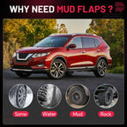 Splash Guards Mud Flaps for Nissan Rogue X-Trail (2014-2020)