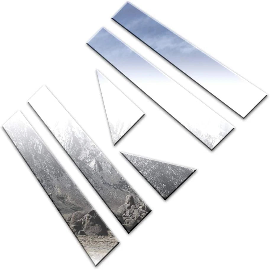 6pc. Luxury FX Stainless Steel Pillar Post Trim for 2010-2015 Toyota Prius w/o C