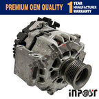 Alternator for Audi A4 A5 A7 Q5 (2010–2018) 14V 210A 06L903018F 06L903018H