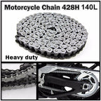 428 Drive Chain 140 Links for Dirt Bikes 50cc-125cc (Pitpro ATV Quad)