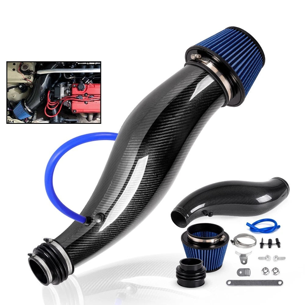 Carbon Fiber Cold Air Intake Pipe for Civic EG EK, Integra (1992–2001)