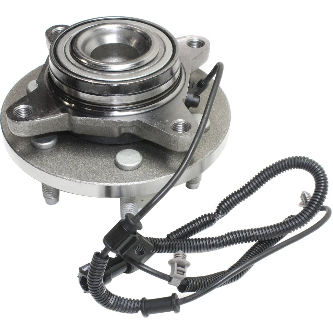 Set of 2 Wheel Hubs for Ford Expedition (2007–2010) Front with Bearing & Sensor