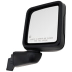 Right Side Mirror for Jeep Wrangler (2018–2024) Power Heated Manual Fold