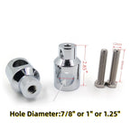 Handlebar Risers for Harley Cruisers Choppers Metrics Victory