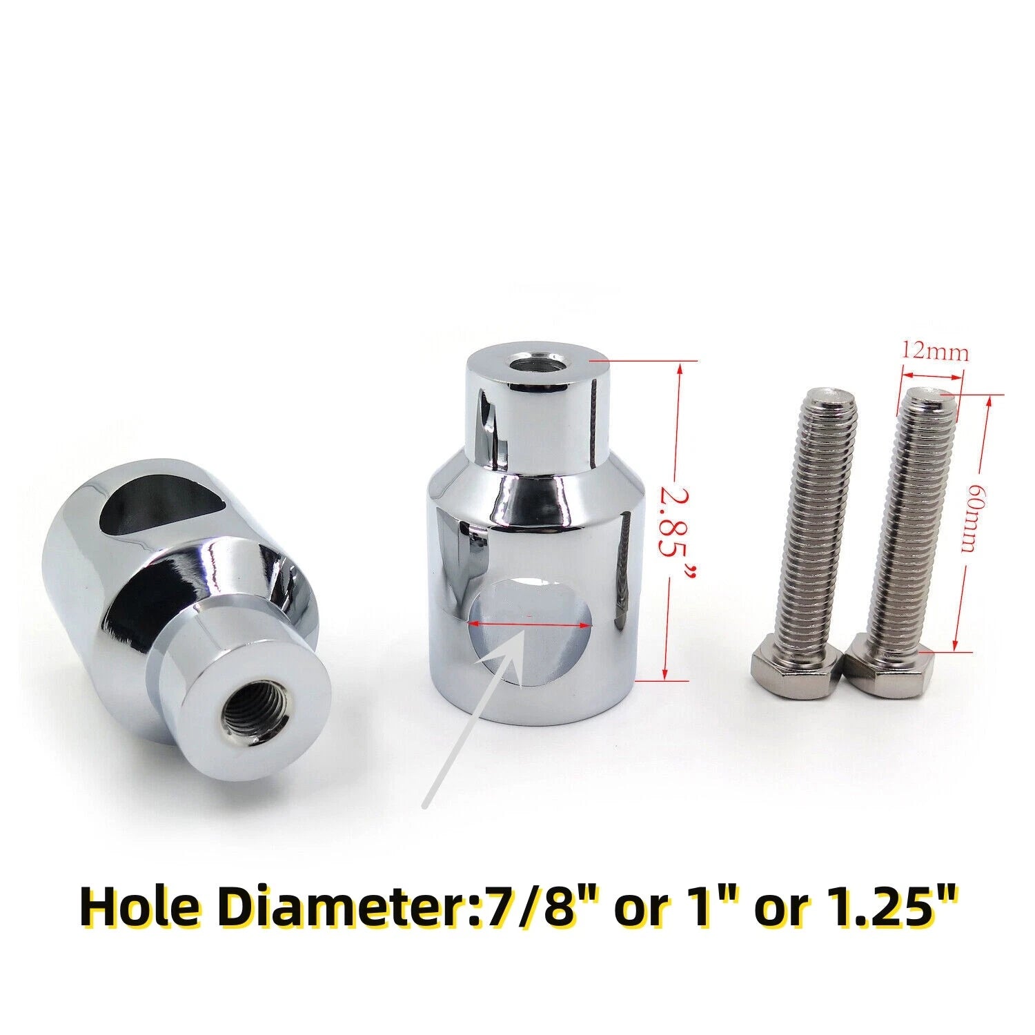 Handlebar Risers for Harley Cruisers Choppers Metrics Victory