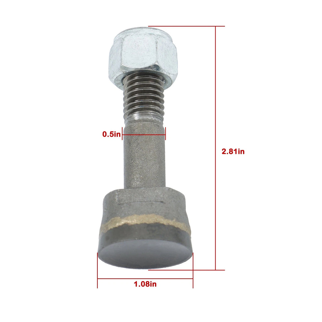 10 Pack Stump Grinder Teeth for Stump Removal (Compatible with 1100)