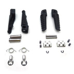 Set of 2 Black Foot Pegs for Kawasaki Ninja ZX10R ZX6R ZX9R (1998–2011)