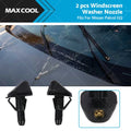 2X Windscreen Bonnet Washer Jet Nozzle for Nissan Patrol GQ (1988–1997)