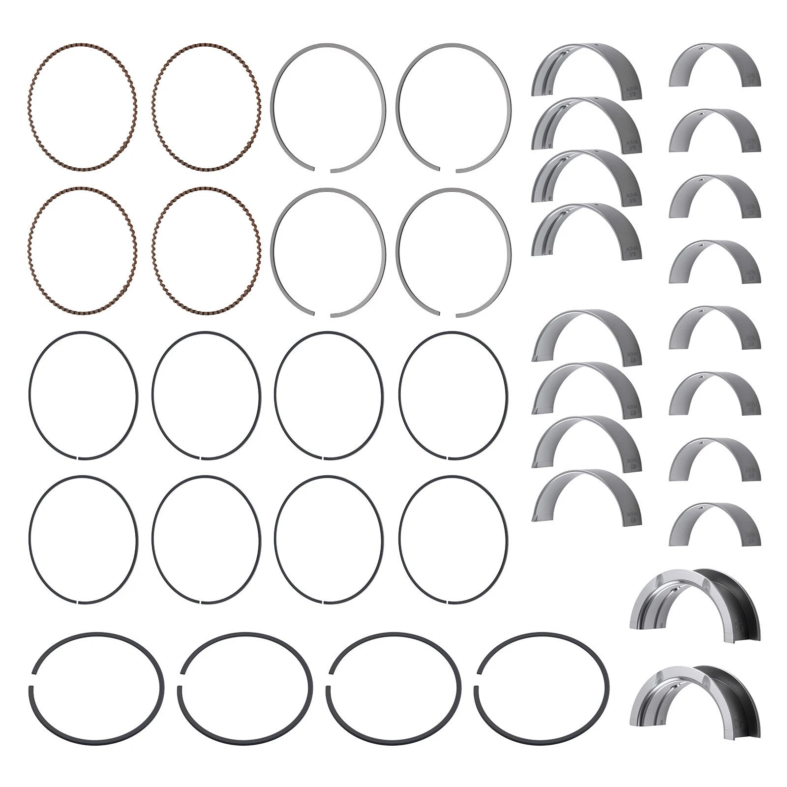 Complete Piston Set for Nissan Altima 2.4L (1993-1997)