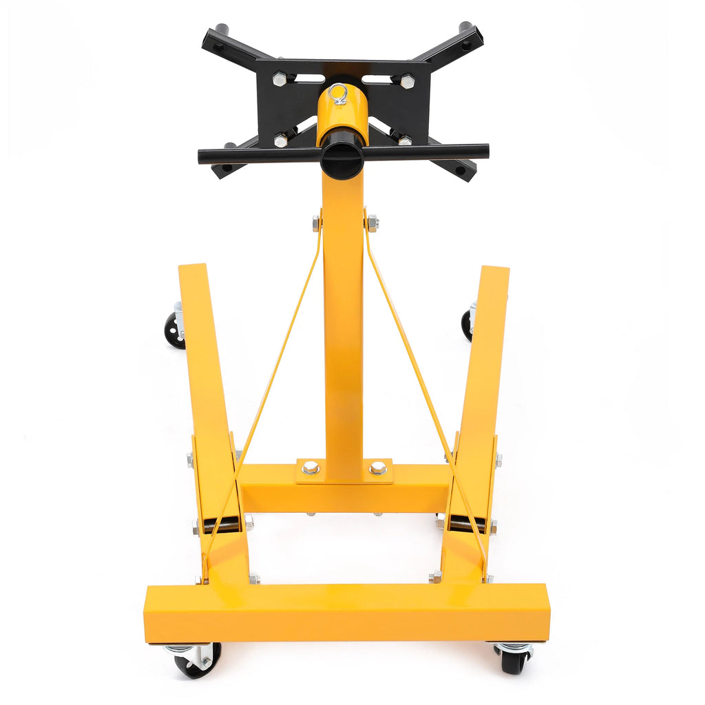 Folding Engine Stand for Vehicle Engine Block (2000 lbs Capacity)