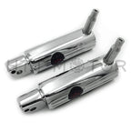 Chrome Footpegs for Harley-Davidson Softail Fat Boy FLFB & Fat Bob (2018–Present)