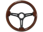 6 Hole Slotted Steering Wheel Cover with Horn Button for Jeep Wrangler (2007–2018)