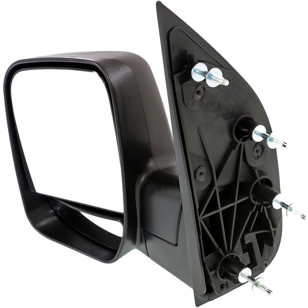 Black Folding Manual Side View Mirror for Ford Econoline Van (2002–2008)
