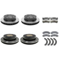 ACDelco Gold Brake Kit Disc Rotors Pads Shoes for Yukon H2 (2003–2007)