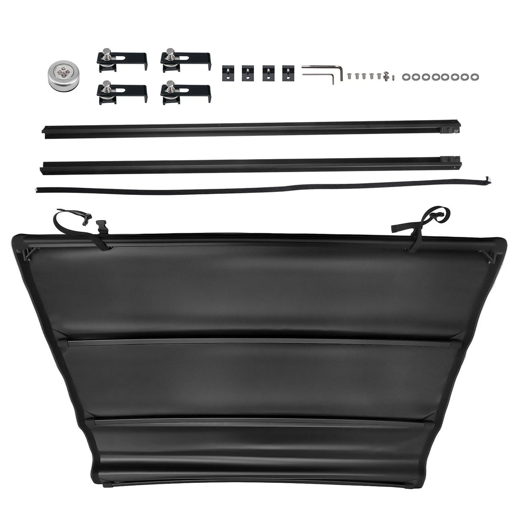5FT Soft Vinyl Roll Up Tonneau Cover for Toyota Tacoma (2005–2015)