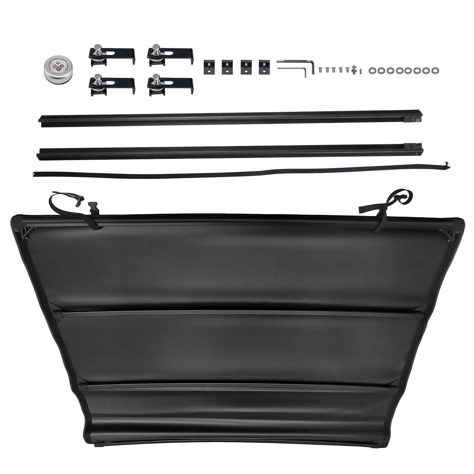 5FT Soft Vinyl Roll Up Tonneau Cover for Toyota Tacoma (2005–2015)