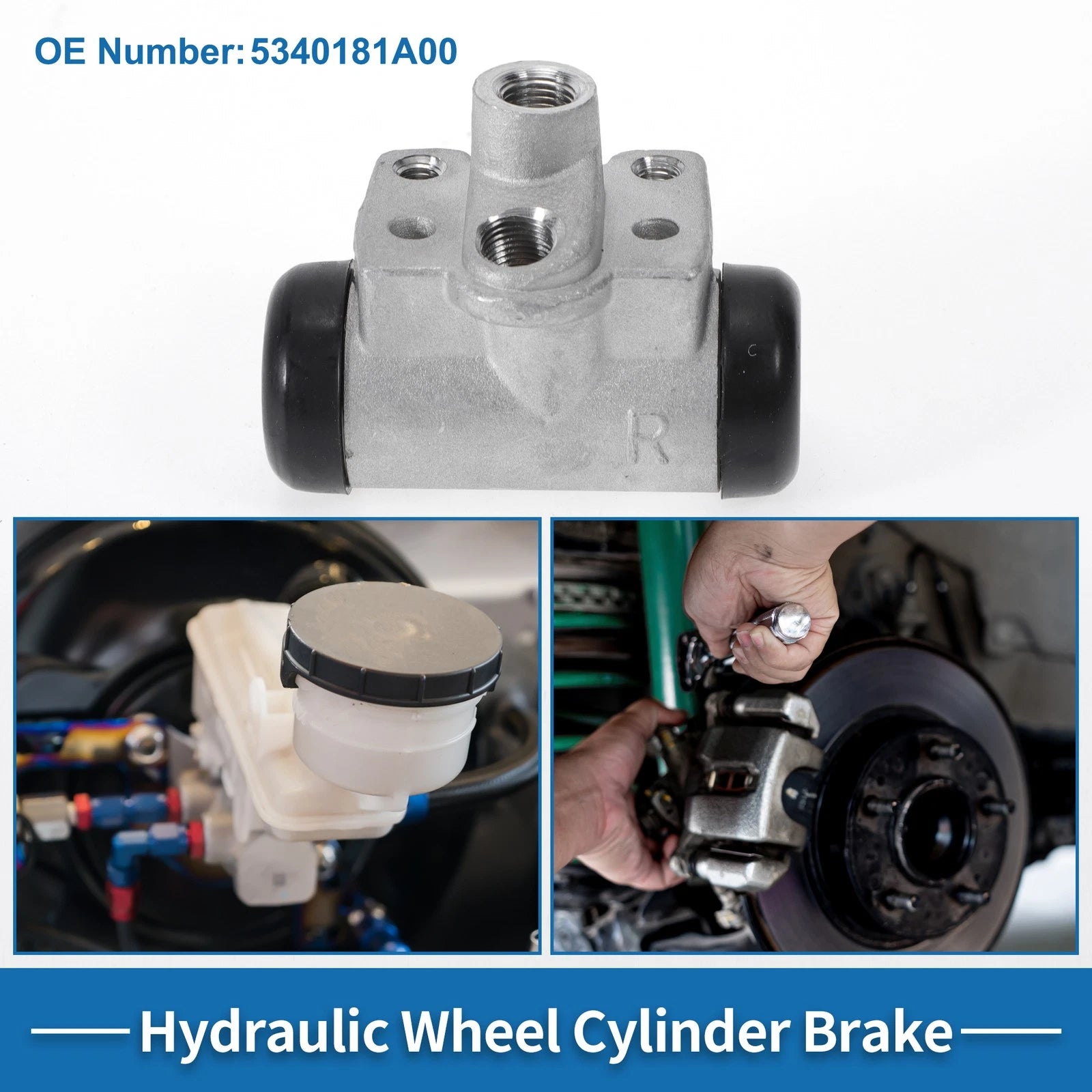 Rear Right Brake Wheel Cylinder No. 5340181A00 for Suzuki Jimny (1998–2023)