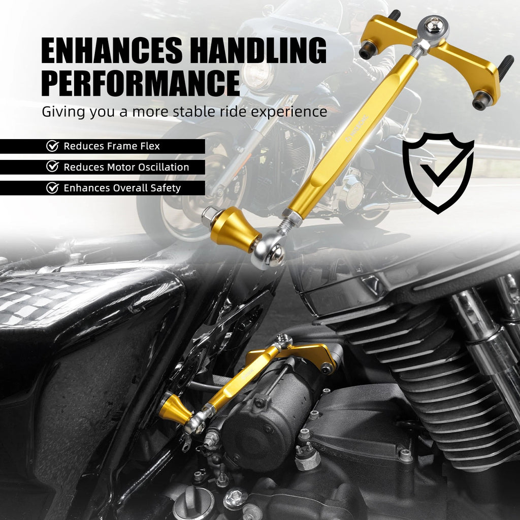 Anodized Rear Touring Stabilizer for Harley M8 Street Glide FLHX (2017–2024)