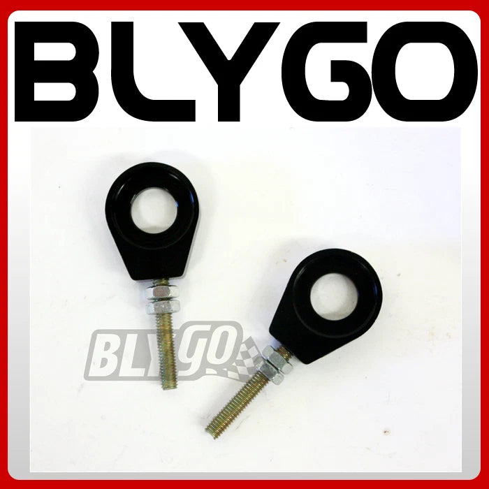 Set of 2 Chain Adjuster Bolts for PIT PRO Trail Quad ATV (12mm, 76mm)