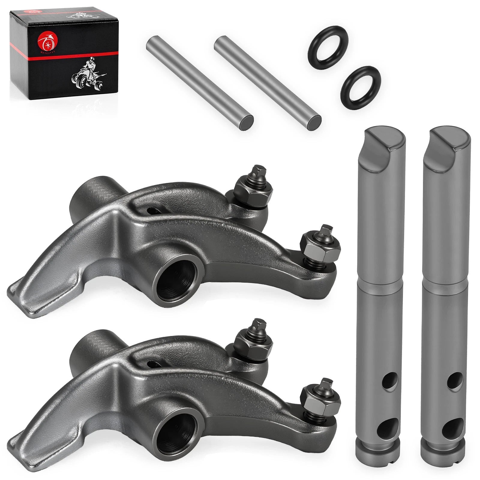 Shaft Rocker Arm Kit & Pin Dowels for Honda TRX250X TRX300X TRX300EX (2001–2009)