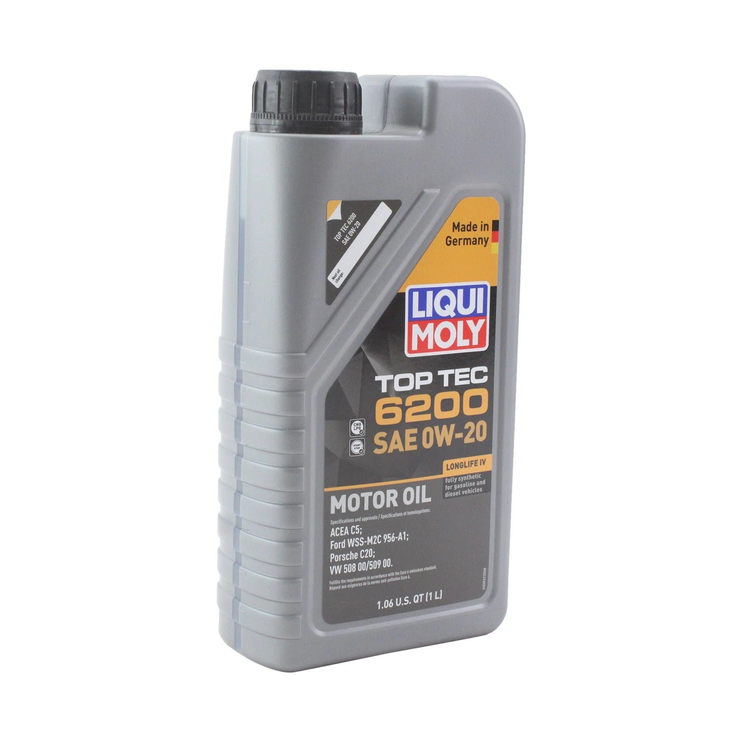 Liqui Moly Top Tec 6200 0W-20 Engine Motor Oil for