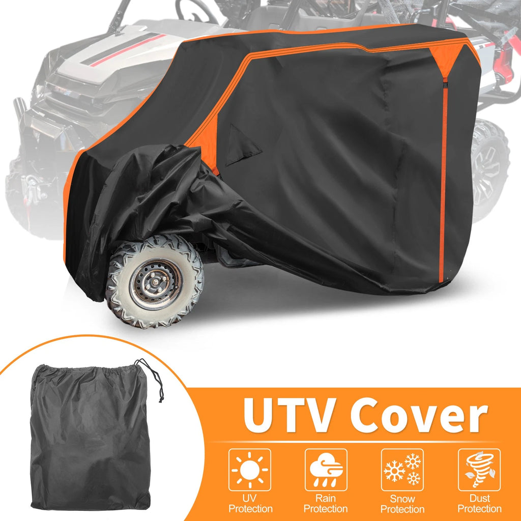 Waterproof UTV Cover for Honda Pioneer 1000-5 (2016–2023) 210D PU