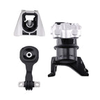 3X Engine Motor Mount Kit for Honda Civic 1.3L Hybrid (2006–2011) A4585 A65029