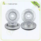 Drilled & Slotted Brake Rotors for Dodge Ram 1500, Durango