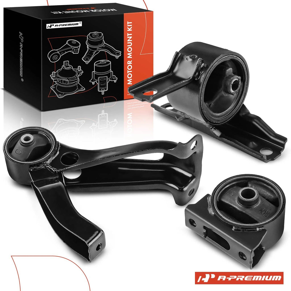 3X Engine Motor Mounts for Jeep Compass Patriot (2007–2017) 4WD